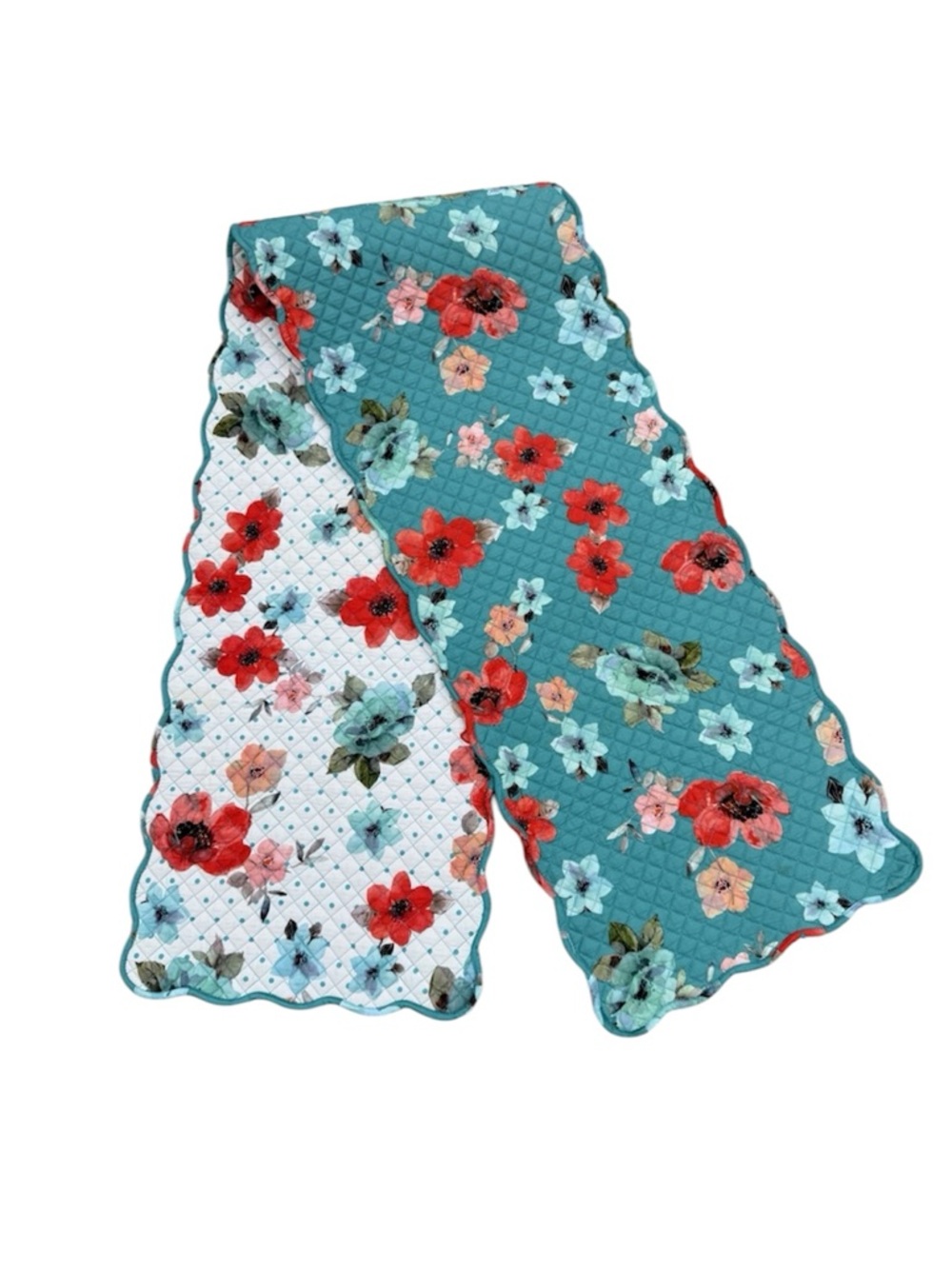 Pioneer Woman Reversible Quilted
Table Runner Vintage Bloom